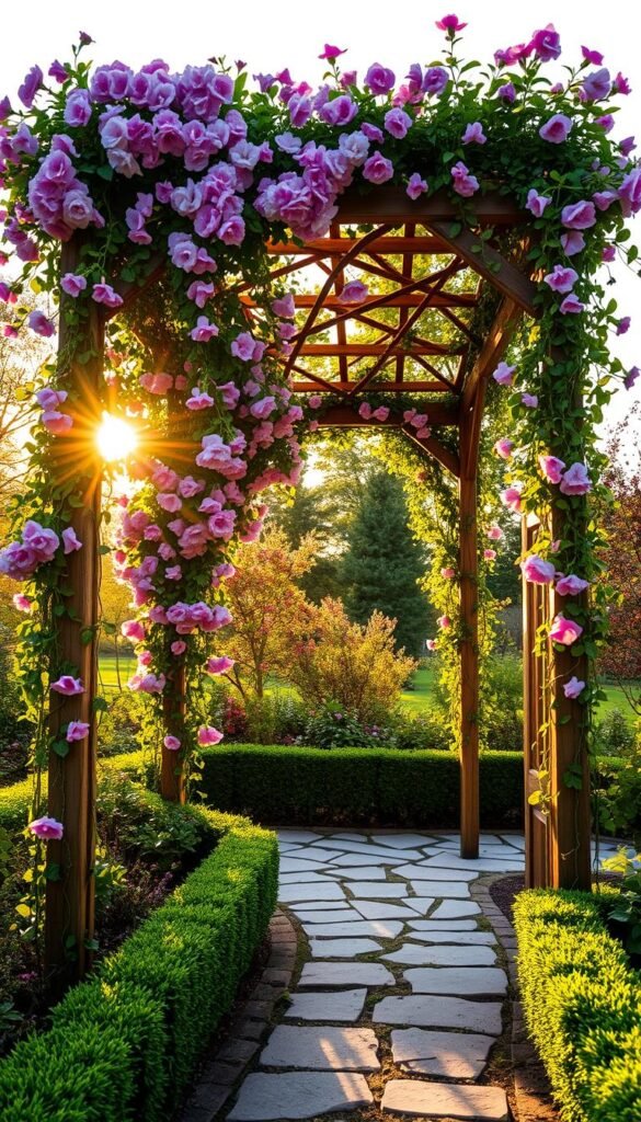 Beautiful Flower Garden Upgrades: Pathways, Trellises, and Archways
