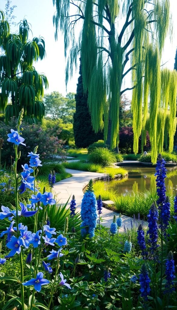 Blue Flower Garden Inspiration: Cool-Hued Blooms for Calming Vibes