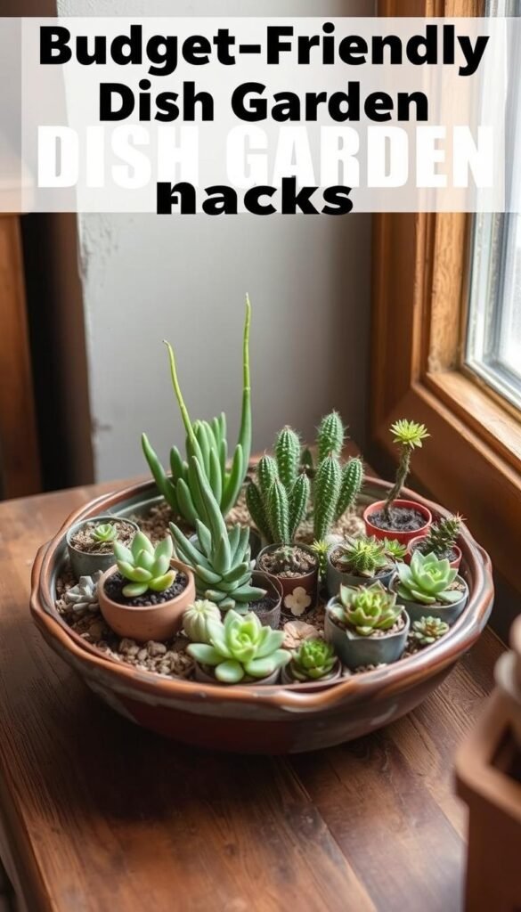 Budget-Friendly Dish Garden Hacks: Recycle Materials and Save Money
