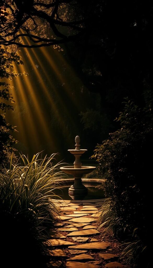 Dark Garden Aesthetic: How to Embrace Moody Colors and Dramatic Lighting