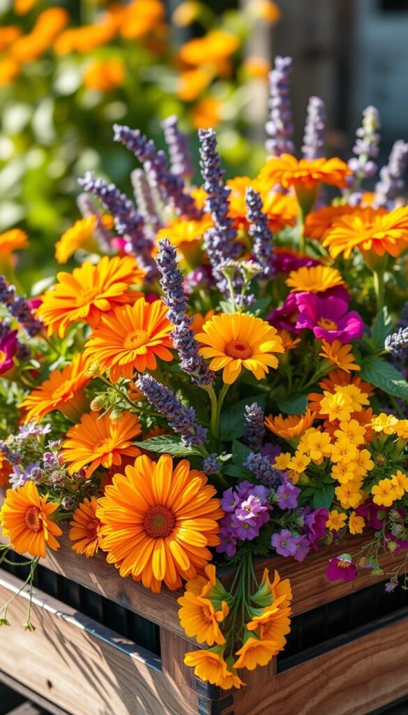 Edible Flower Garden: Culinary Blooms for Salads, Teas, and Garnishes