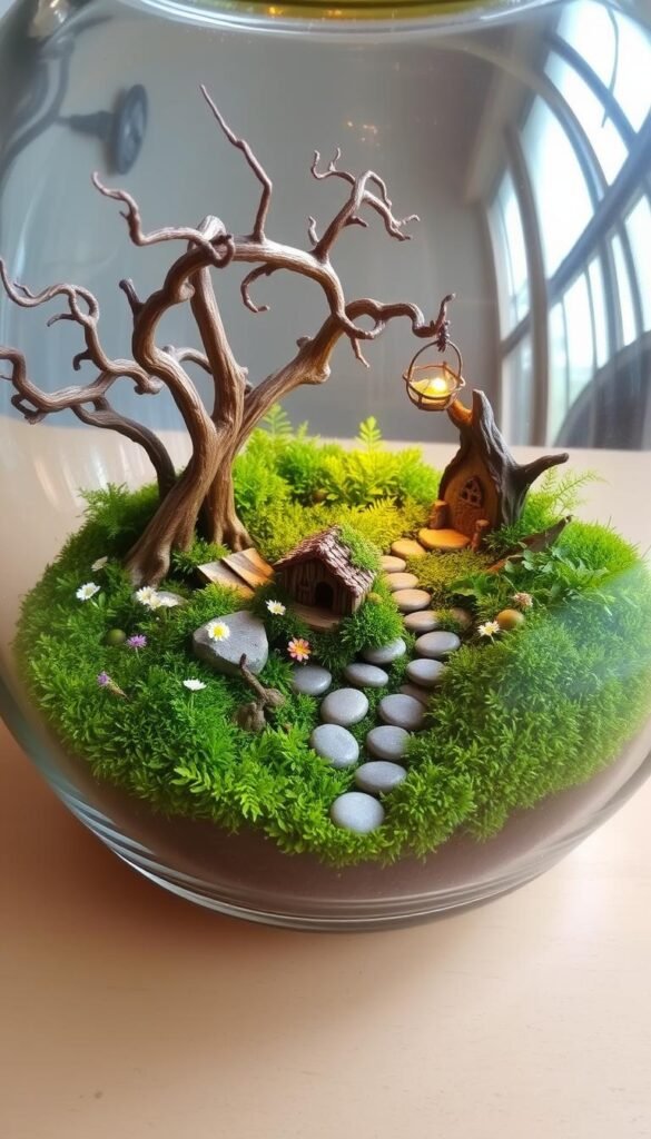 Fairy Garden Terrarium: Sealing a Little Enchanted Realm Under Glass