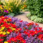 Flower Garden Design Layout: Creating Cohesion with Color and Texture