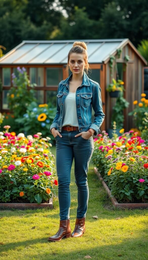 Garden Outfit Aesthetic: Combining Practicality with Style for Outdoor Work