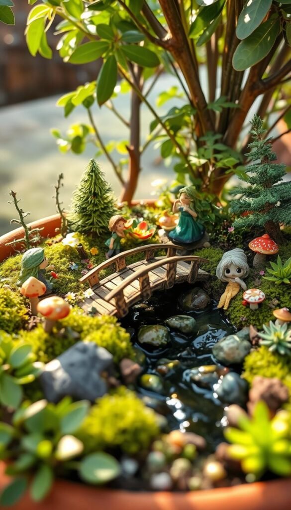 How to Make a Fairy Garden in a Pot for a Small Space