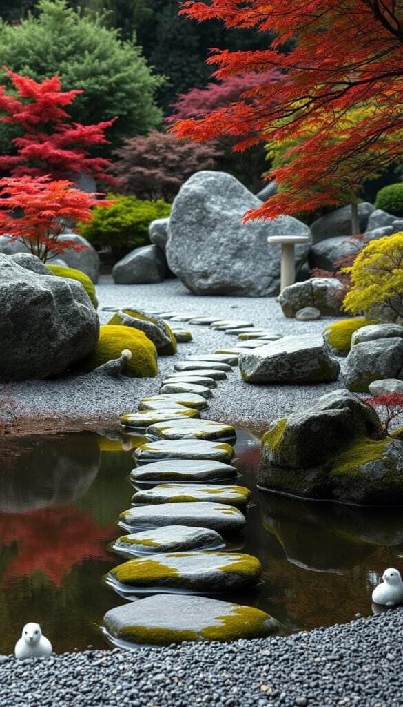 Japanese Garden Aesthetic: Achieving Harmony with Rocks, Water