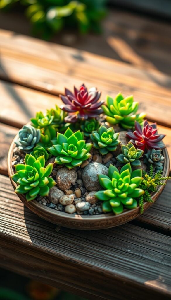 Micro-Landscaping: Combining Different Succulents in One Dish Garden