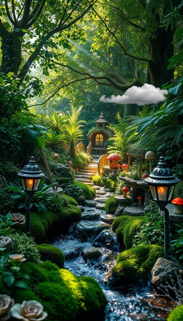 Outdoor Fairy Garden DIY: Building a Magical Scene in the Backyard