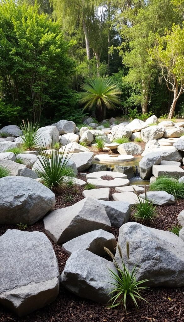 Rock Garden Design Inspiration: Natural Elements for a Modern Look