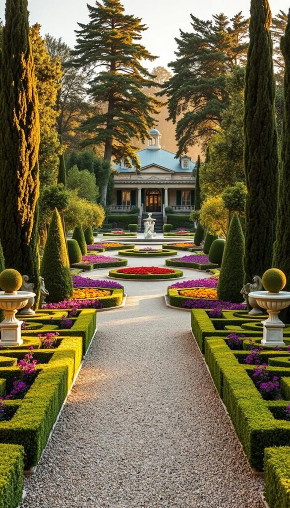 Royal Garden Aesthetic: Adding Formal Elements for a Regal Touch
