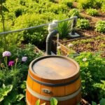 Water Conservation: Rain Barrels, Greywater, and Mulch Techniques
