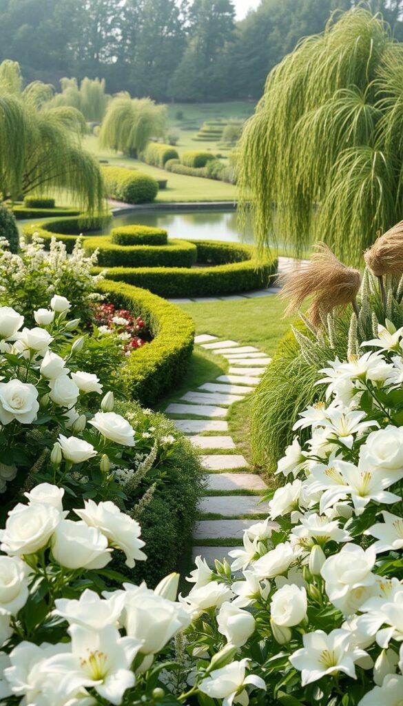 White Flower Garden: Elegant Design Ideas for a Monochromatic Oasis