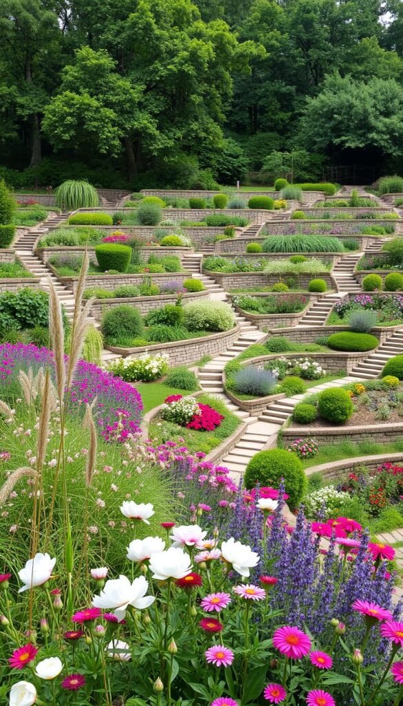 7 Terrace Garden Ideas to Maximize Multi-Level Yards