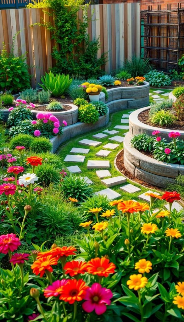 8 Creative Garden Bed Ideas for Organized Planting