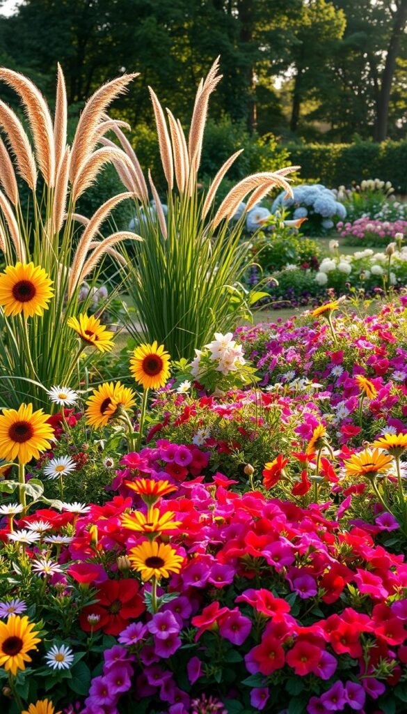 Backyard Flower Garden Ideas Landscaping: Mixing Perennials and Annuals for Impact