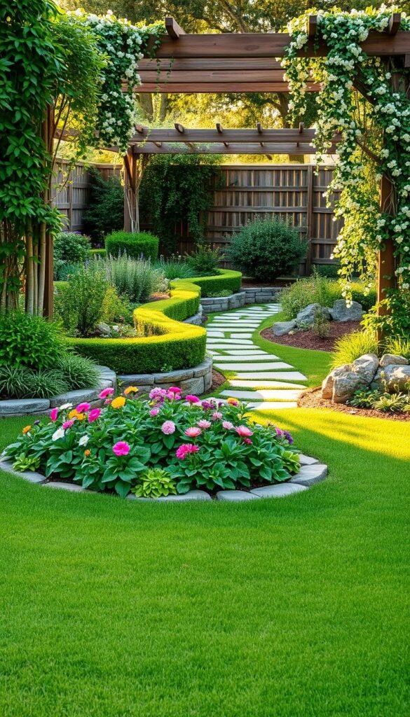 Backyard Garden Design Basics: Choosing Layouts for Small or Large Spaces