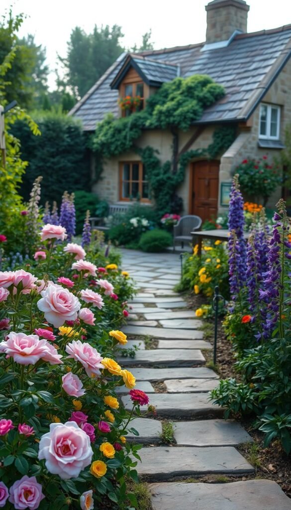 Cottage Garden Design Layout Ideas: Planning a Charming, Rambler-Style Garden