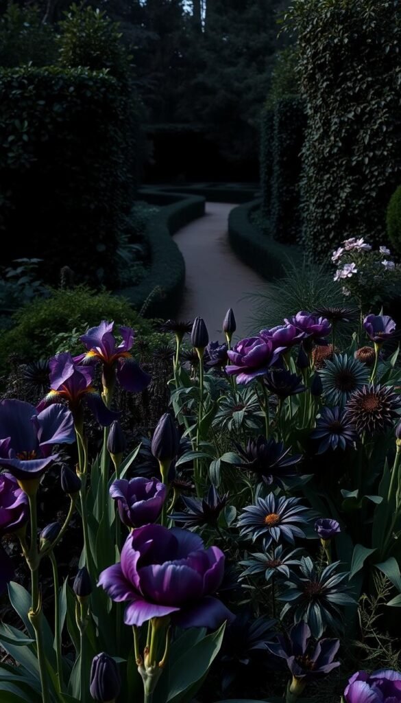 Creating a Black Flower Garden: Dramatic Blooms and Foliage for Bold Statements