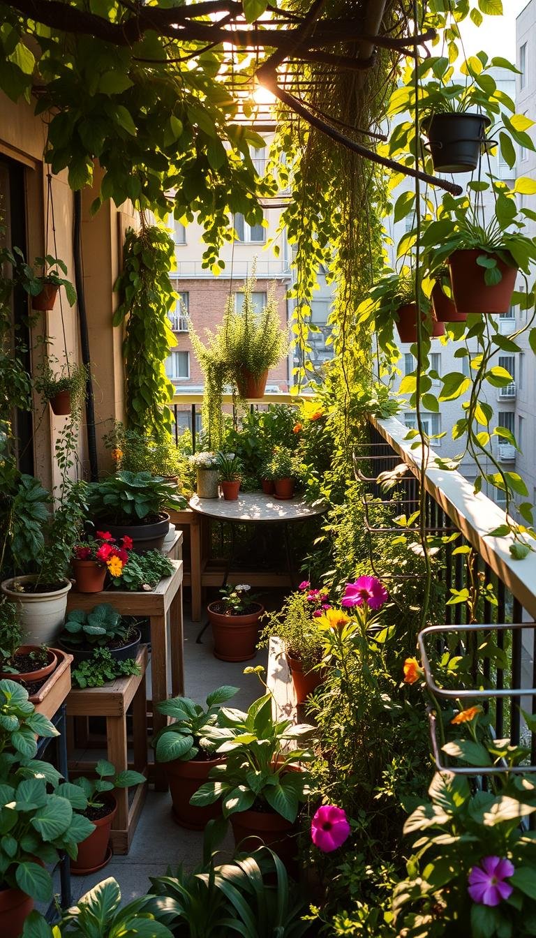 Creative Garden Design Ideas for Small Urban Balconies and Patios