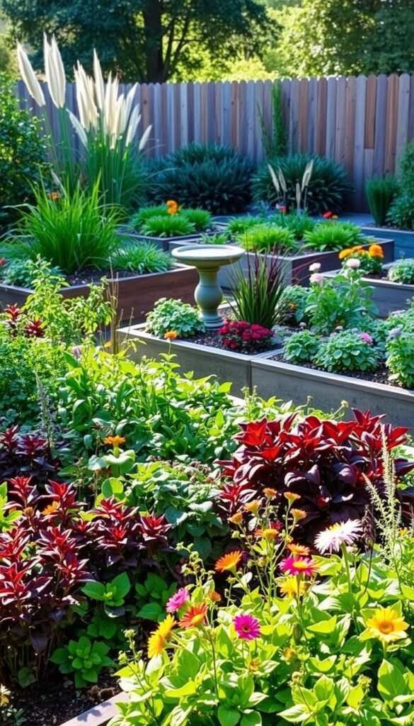 Designing an Edible Garden with Ornamentals for Curb Appeal