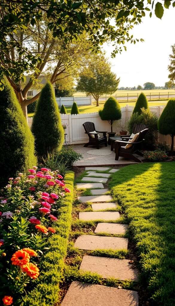 House with Backyard Garden: Enhancing Curb Appeal and Property Value