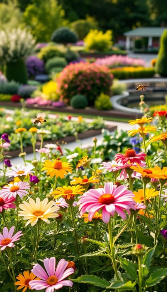 Incorporating Flowers into an Edible Garden Design for Beauty and Pollinators