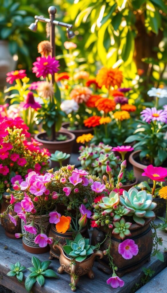 Mini Flower Garden Projects: Small Containers, Big Impact