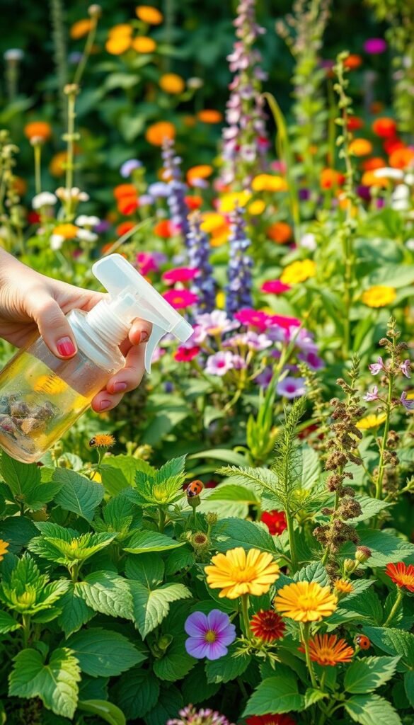 Natural Garden Pest Control: Beneficial Insects and Homemade Sprays