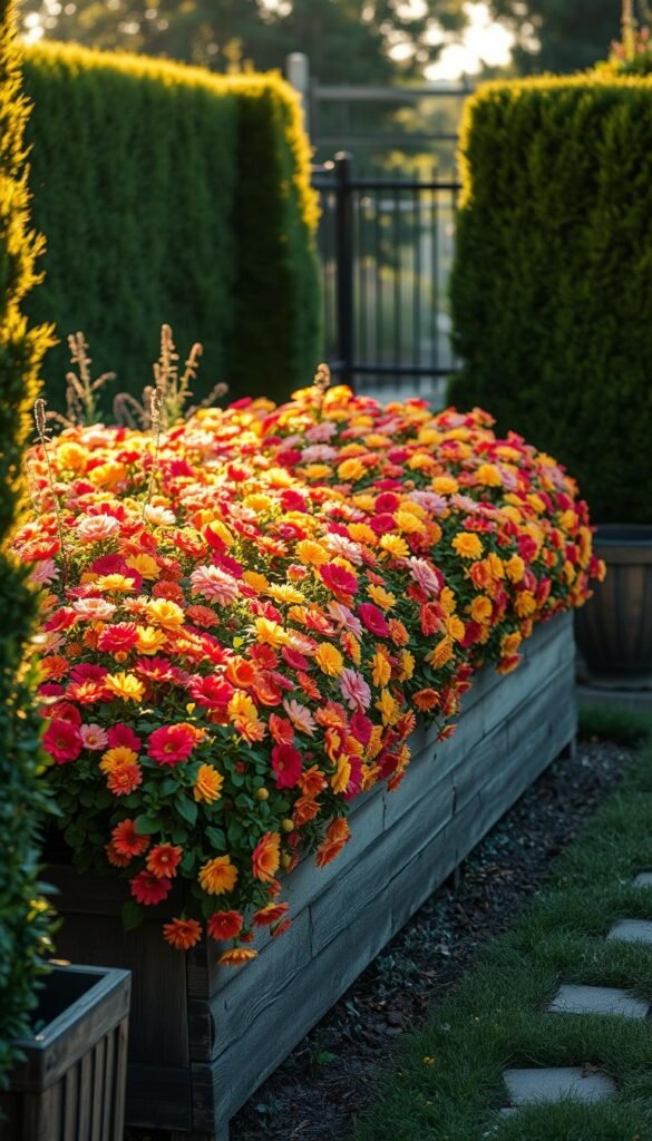 Raised Bed Flower Garden Inspiration: Higher Beds for Easier Care