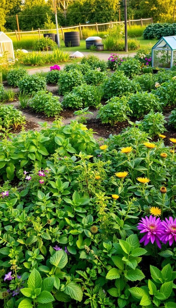 Scaling Up Your Self-Sustaining Garden: Producing More Food with Less Effort