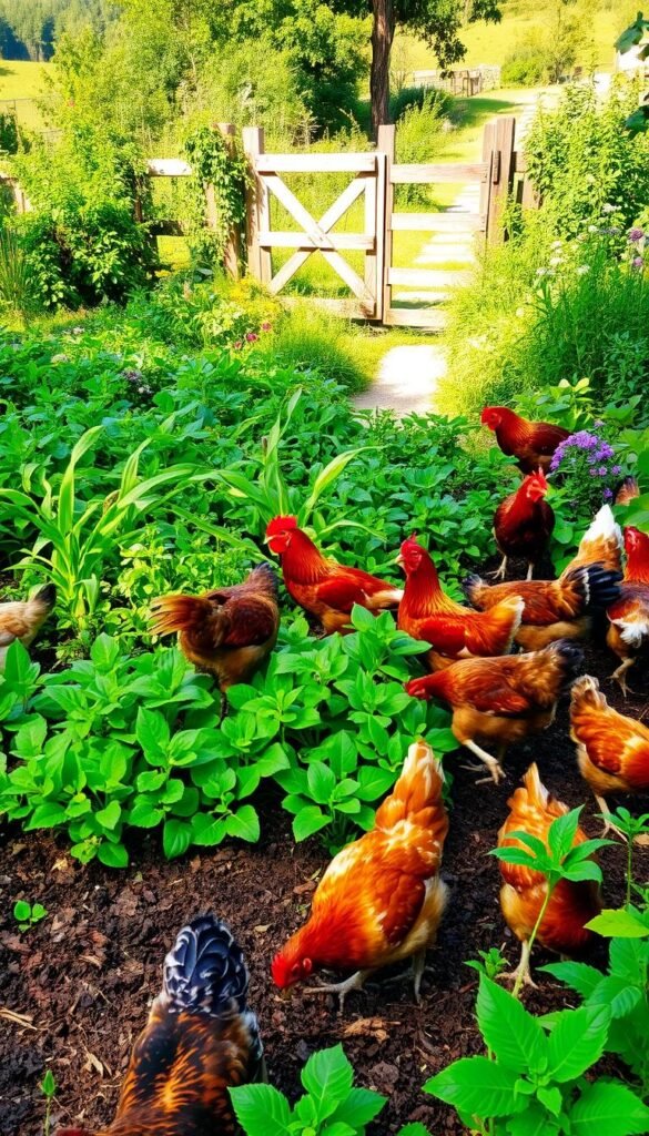 Self-Sustaining Garden Methods: Introducing Chickens and Natural Fertilizers