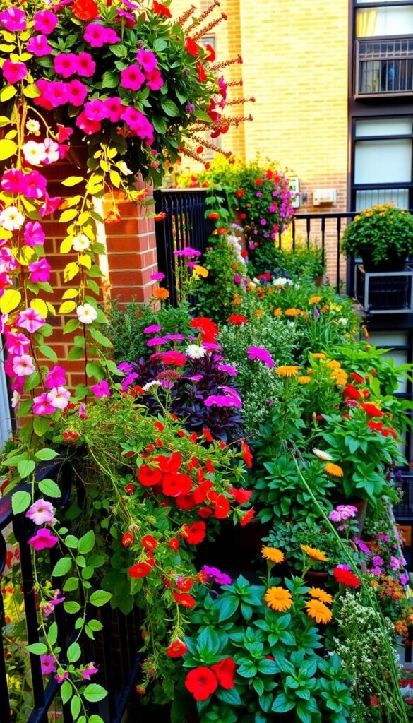Small Flower Garden Ideas for Urban Balconies: Bringing Nature to the City