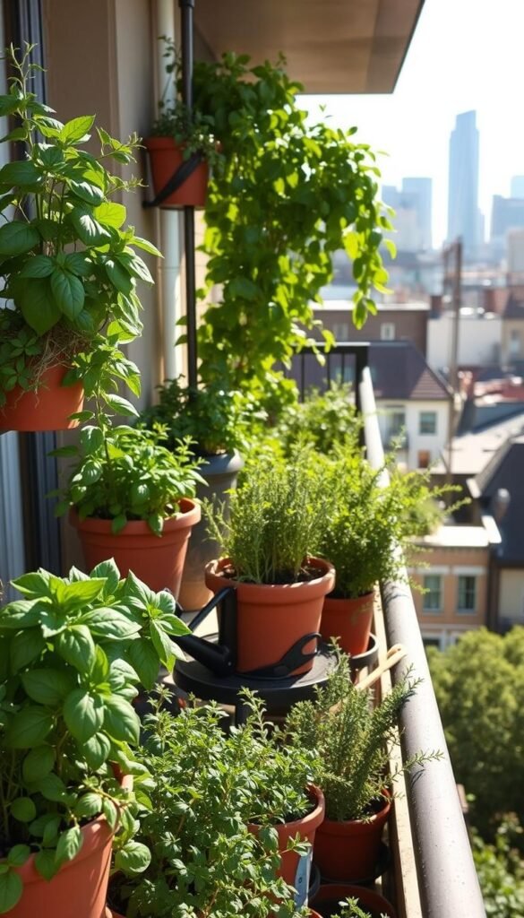Urban Gardening on Balconies: Grow Organic Herbs and Produce in Containers