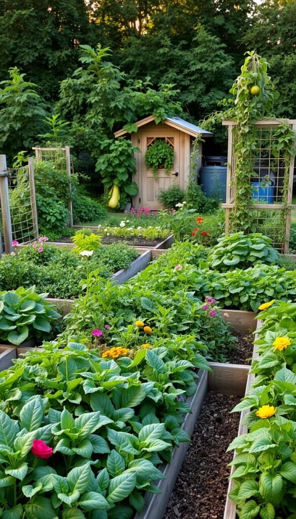 Vegetable Garden Layout Design: Tips for Higher Yields and Efficient Space Use