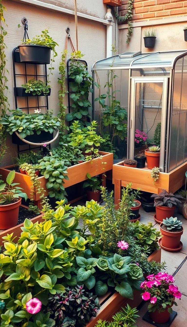 Mini Backyard Garden Inspiration: Compact Planters, Raised Beds, and ...