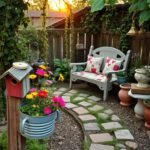 Cottage Garden Aesthetic on a Budget: Upcycled Decor & Thrifted Finds