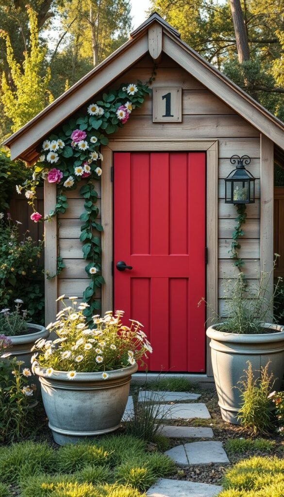 Cottage Garden Sheds: Storage Solutions that Double as Decorative Focal Points