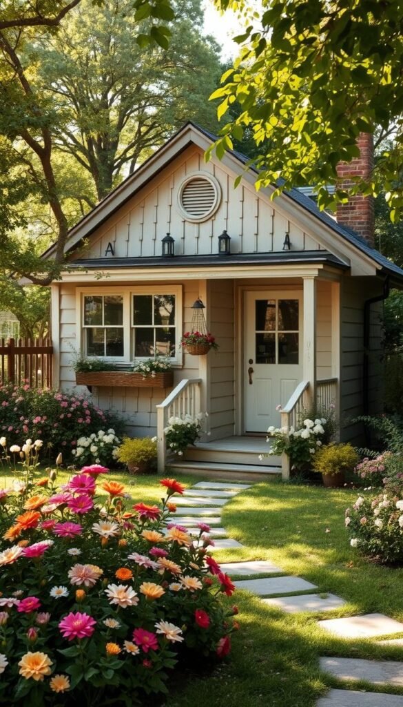Cottage House Garden Makeover: Simple Ways to Elevate Your Home’s Exterior