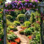 Cottage Vegetable Garden: Growing Edibles in a Floral Wonderland