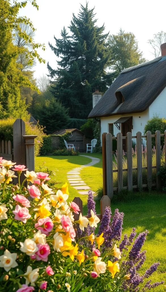 Country Cottage Garden Charm: Creating a Relaxed, Rustic Outdoor Retreat