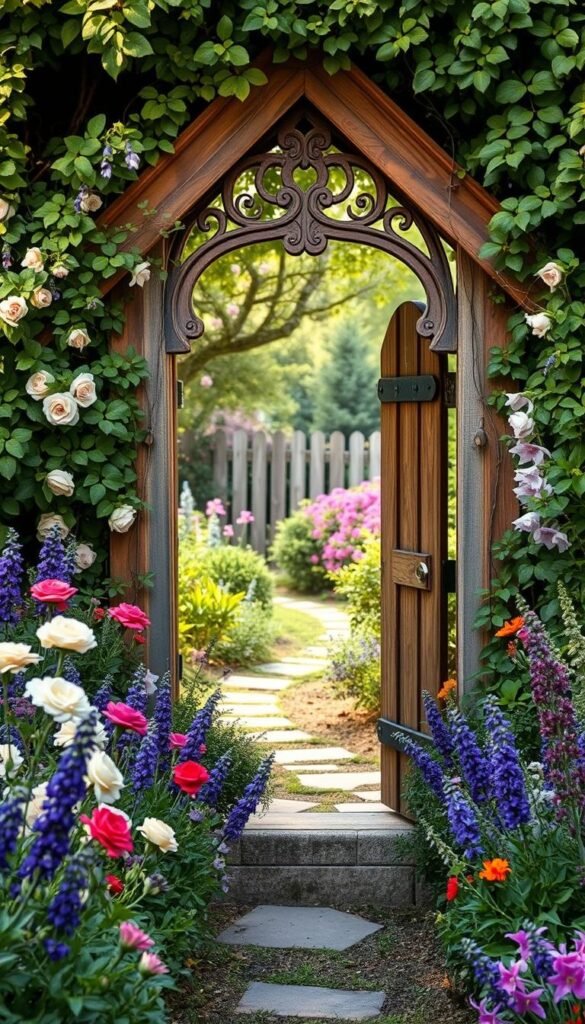 Creating a Garden Cottage Gate: DIY Tutorials for Quaint Entrances