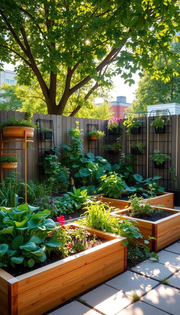 Creative Raised Garden Beds Ideas Layout for Small Backyards