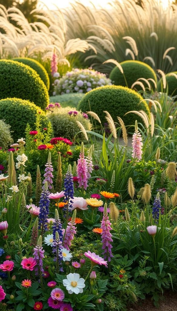 Designing a Cottage Garden Border: Layering Flowers, Shrubs, and Grasses