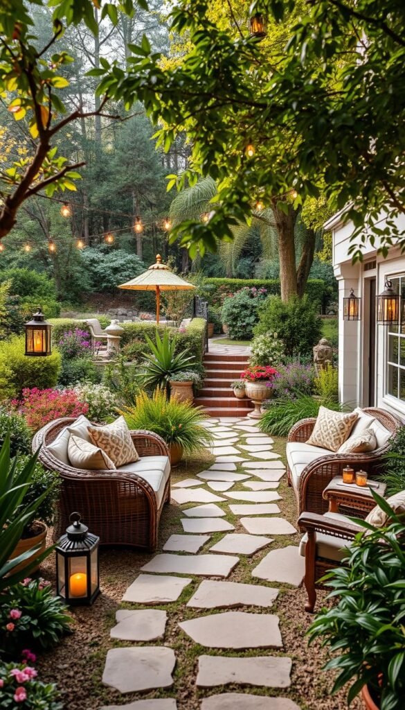 Designing a Cozy Outdoor Retreat with Thoughtful Garden Layouts