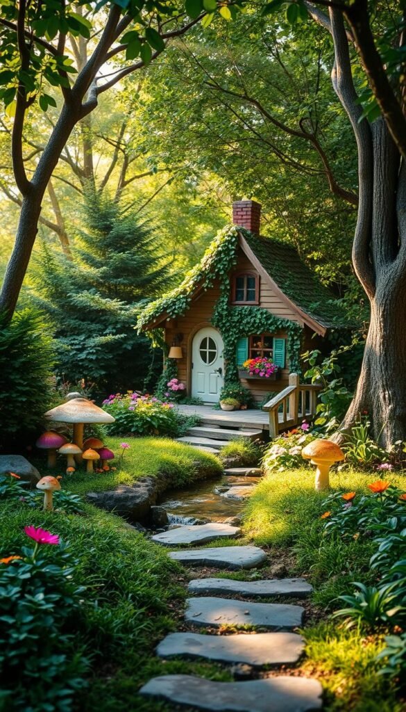 Fairy Garden Cottage: Adding Whimsical Touches to Your Backyard Hideaway