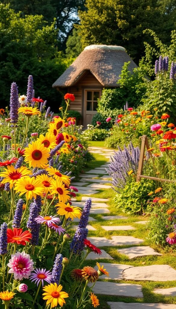 From Seed to Bloom: Nurturing a Cottage Flower Garden Over the Seasons