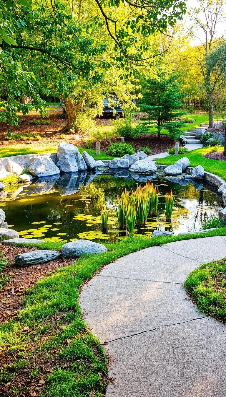 How to Create a Garden Pond That Complements Your Landscape Design