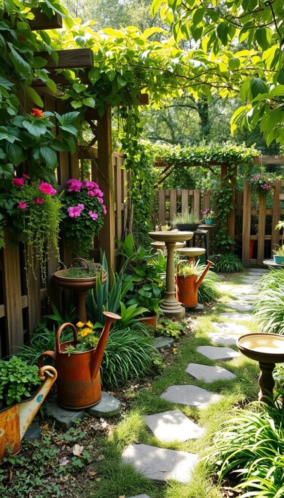 Ideas for Incorporating Recycled Materials in Your Garden Design