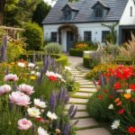 Modern Cottage Garden Style: Merging Traditional Blooms with Contemporary Flair