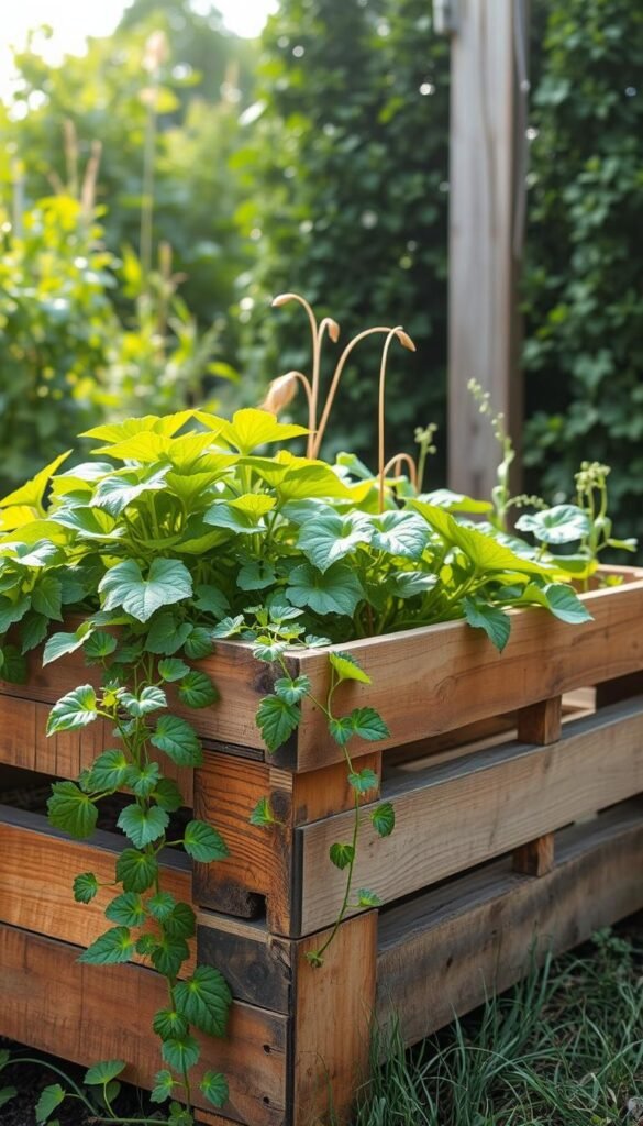 Pallet Raised Garden Bed DIY: Creative Methods for Upcycled Gardening